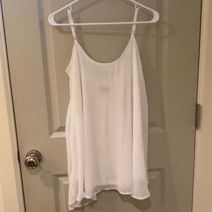 Show Me Your Mumu Asymmetrical White Dress